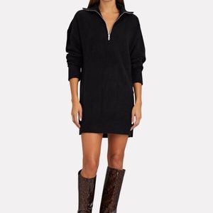Marissa Webb Wesley Half-Zip Sweater Dress